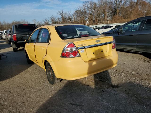 KL1TD5DE4AB045296 - 2010 CHEVROLET AVEO LS YELLOW photo 2