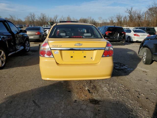 KL1TD5DE4AB045296 - 2010 CHEVROLET AVEO LS YELLOW photo 6