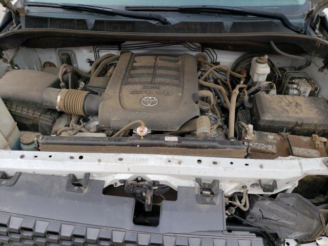 5TFUY5F17MX983439 - 2021 TOYOTA TUNDRA DOUBLE CAB SR/SR5 WHITE photo 11
