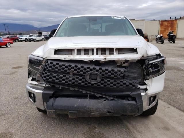 5TFUY5F17MX983439 - 2021 TOYOTA TUNDRA DOUBLE CAB SR/SR5 WHITE photo 5