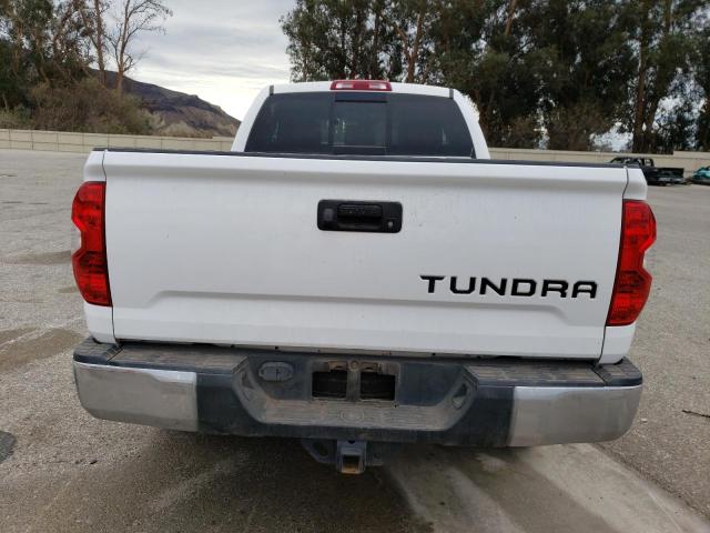 5TFUY5F17MX983439 - 2021 TOYOTA TUNDRA DOUBLE CAB SR/SR5 WHITE photo 6