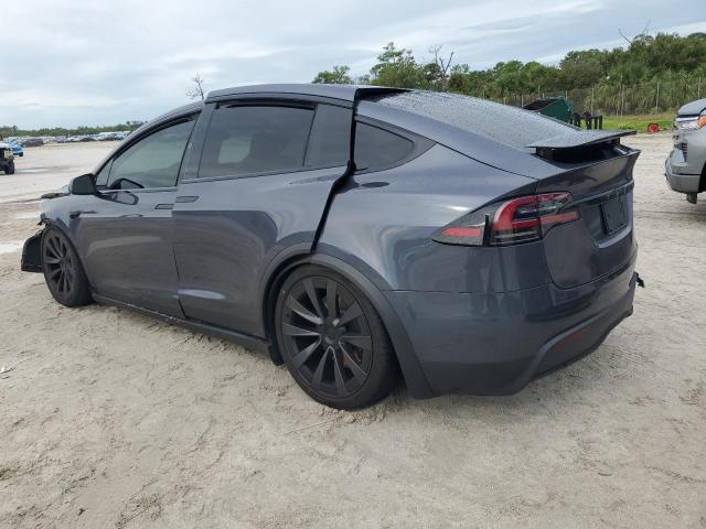 7SAXCDE57PF386951 - 2023 TESLA MODEL X 灰色 照片 2