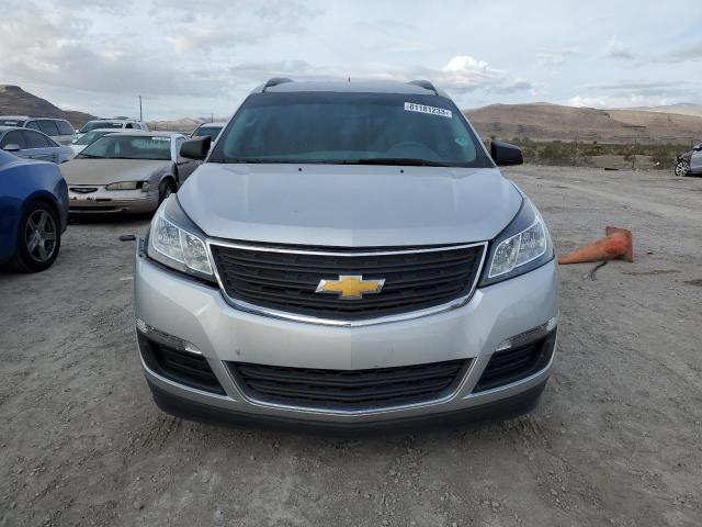 1GNKRFED8EJ274178 - 2014 CHEVROLET TRAVERSE LS SILVER photo 5