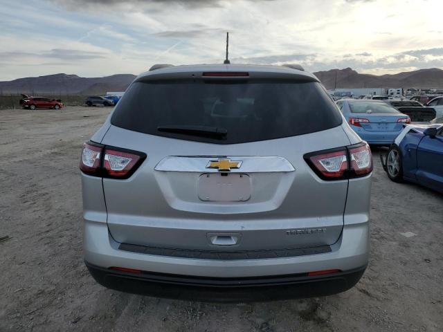 1GNKRFED8EJ274178 - 2014 CHEVROLET TRAVERSE LS SILVER photo 6