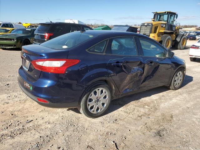 1FAHP3F2XCL157505 - 2012 FORD FOCUS SE BLUE photo 3