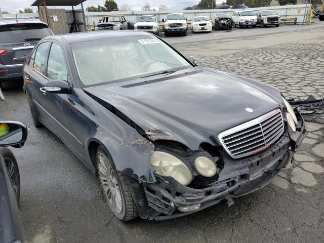 WDBUF70J13A116175 - 2003 MERCEDES-BENZ E 500 BLACK photo 4