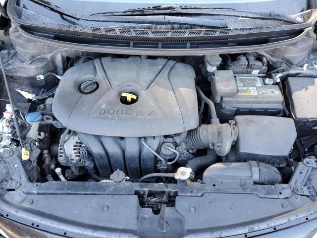 KNAFK4A62G5537297 - 2016 KIA FORTE LX BLACK photo 11