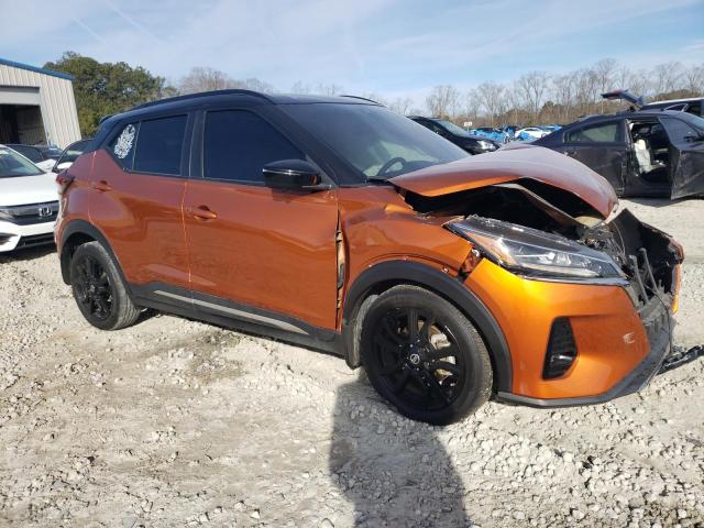 3N1CP5DV7ML526262 - 2021 NISSAN KICKS SR ORANGE photo 4