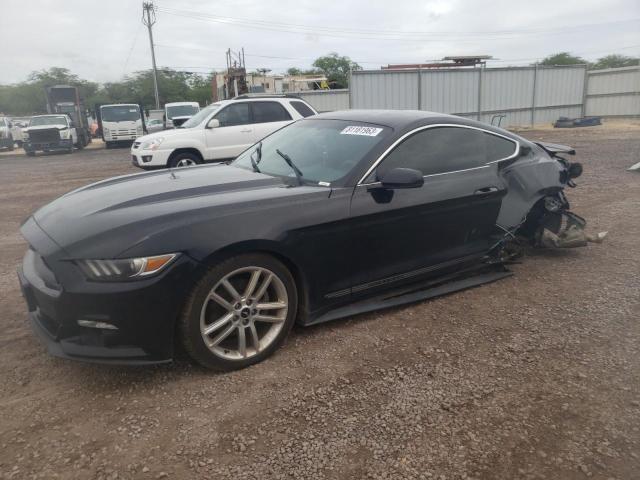 1FA6P8TH6G5261318 - 2016 FORD MUSTANG BLACK photo 1