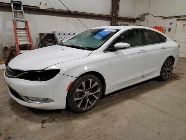 1C3CCCEGXFN507080 - 2015 CHRYSLER 200 C WHITE photo 1