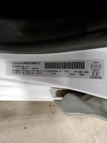 1C3CCCEGXFN507080 - 2015 CHRYSLER 200 C WHITE photo 13