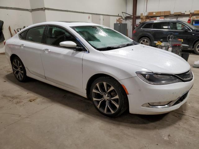 1C3CCCEGXFN507080 - 2015 CHRYSLER 200 C WHITE photo 4