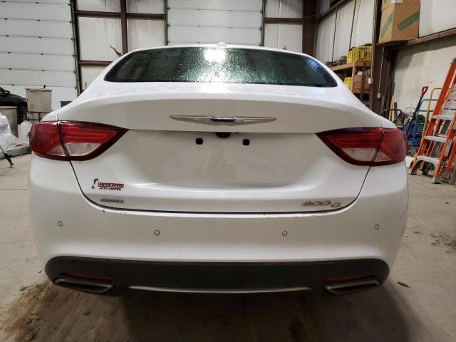 1C3CCCEGXFN507080 - 2015 CHRYSLER 200 C WHITE photo 6