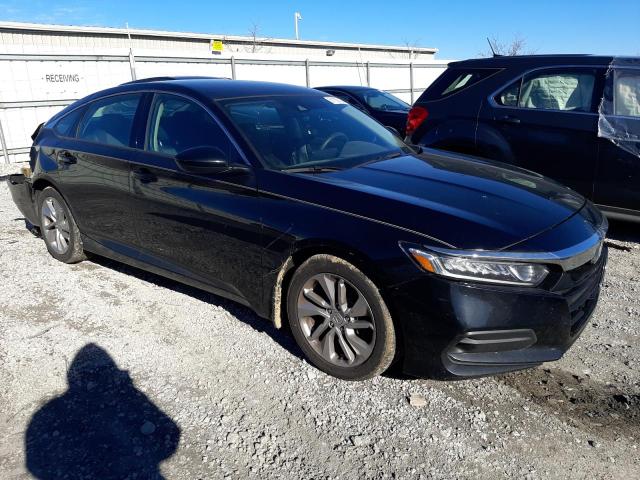 1HGCV1F14JA058324 - 2018 HONDA ACCORD LX BLACK photo 4