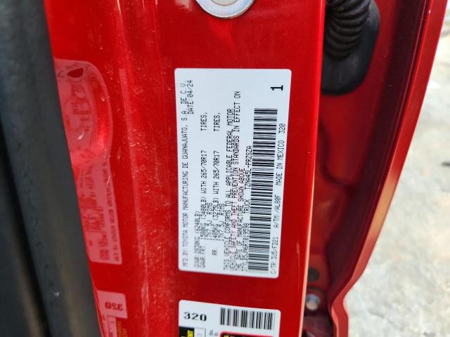 3TYLB5JN6RT019598 - 2024 TOYOTA TACOMA DOUBLE CAB Қызыл фото 12
