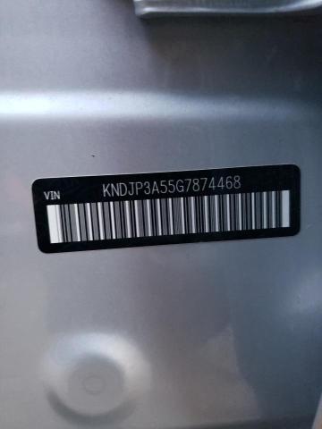 KNDJP3A55G7874468 - 2016 KIA SOUL + SILVER photo 12