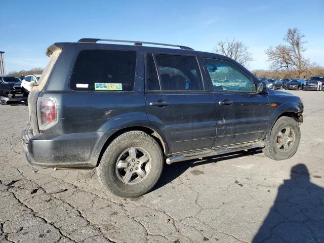 5FNYF28516B012276 - 2006 HONDA PILOT EX CHARCOAL photo 3