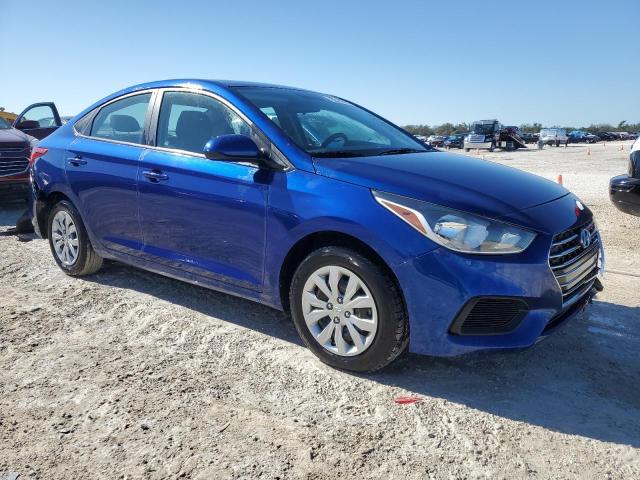 3KPC24A68ME139114 - 2021 HYUNDAI ACCENT SE BLUE photo 4