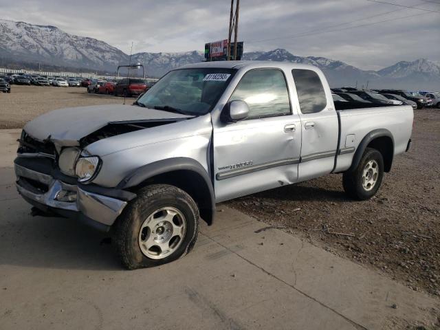 5TBBT4411YS022861 - 2000 TOYOTA TUNDRA ACCESS CAB ვერცხლისფერი ფოტო 1