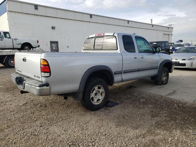 5TBBT4411YS022861 - 2000 TOYOTA TUNDRA ACCESS CAB ვერცხლისფერი ფოტო 3