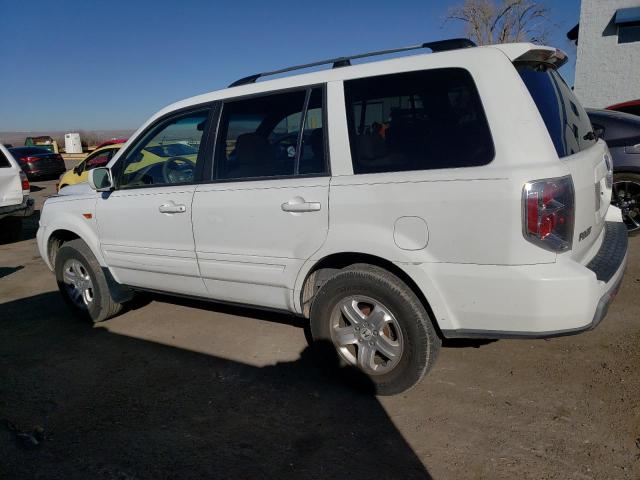 5FNYF28258B013097 - 2008 HONDA PILOT VP WHITE photo 2