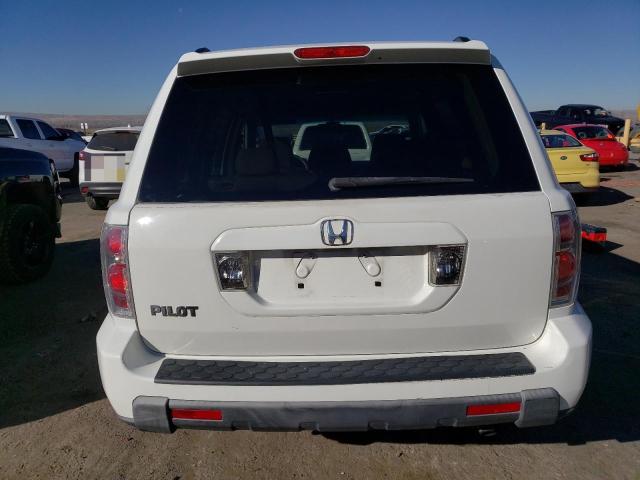 5FNYF28258B013097 - 2008 HONDA PILOT VP WHITE photo 6