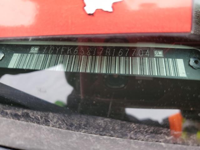 1GYFK63817R167704 - 2007 CADILLAC ESCALADE LUXURY Սպիտակ լուսանկար 13