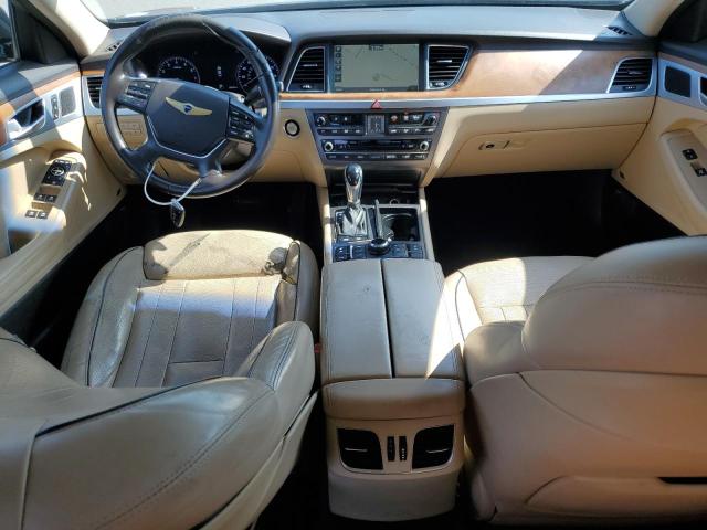 KMHGN4JE4FU059423 - 2015 HYUNDAI GENESIS 3.8L 黑色 照片 8