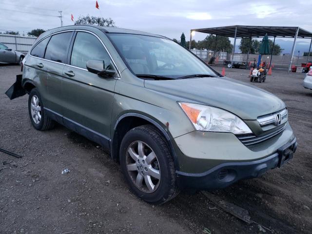 JHLRE48767C041908 - 2007 HONDA CR-V EXL GREEN photo 4