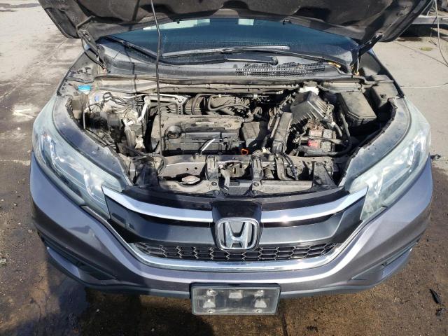 5J6RM4H31GL006037 - 2016 HONDA CR-V LX GRAY photo 12