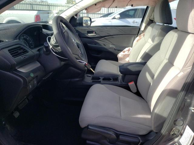 5J6RM4H31GL006037 - 2016 HONDA CR-V LX GRAY photo 7