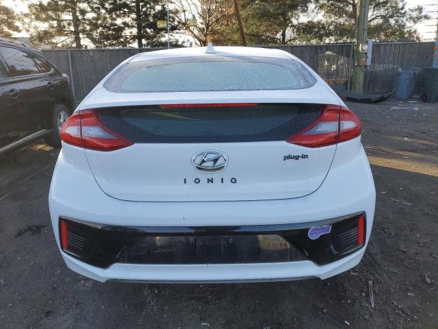 KMHC65LD1KU105421 - 2019 HYUNDAI IONIQ WHITE photo 6