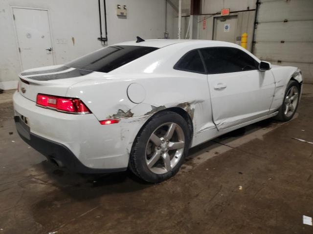 2G1FD1E35F9240563 - 2015 CHEVROLET CAMARO LT WHITE photo 3