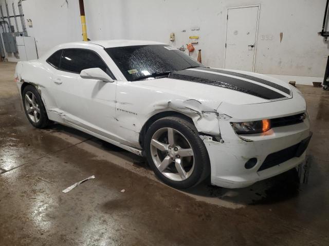 2G1FD1E35F9240563 - 2015 CHEVROLET CAMARO LT WHITE photo 4