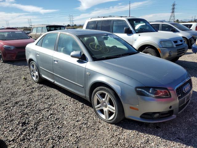 WAUAF78E58A034742 - 2008 AUDI A4 2.0T SILVER photo 4