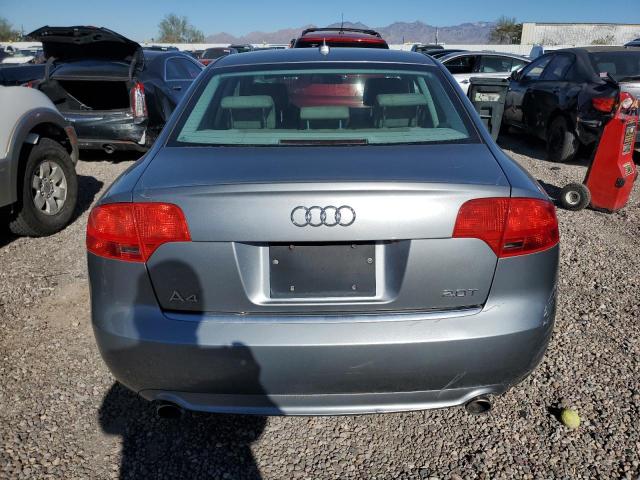 WAUAF78E58A034742 - 2008 AUDI A4 2.0T SILVER photo 6