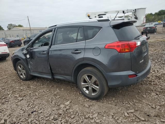 JTMRFREV4FD136535 - 2015 TOYOTA RAV4 XLE 灰色 照片 2