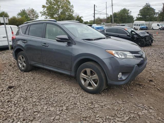 JTMRFREV4FD136535 - 2015 TOYOTA RAV4 XLE 灰色 照片 4
