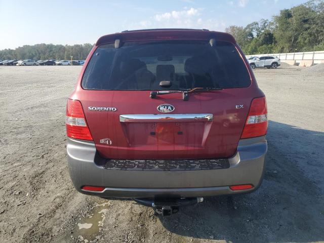KNDJD736475705463 - 2007 KIA SORENTO EX BURGUNDY photo 6