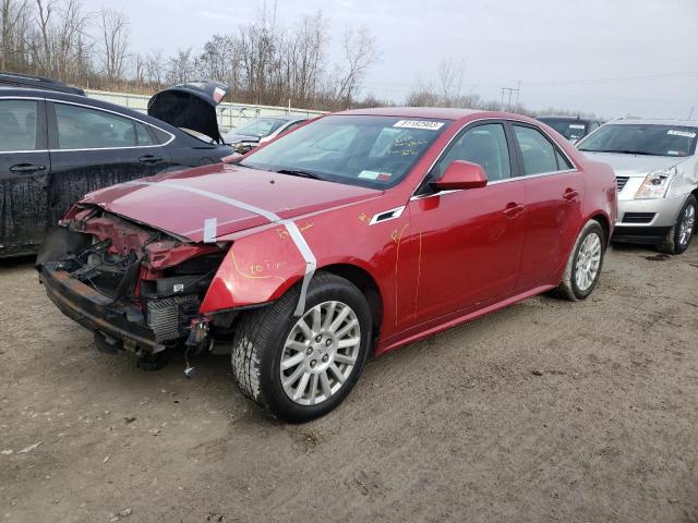 1G6DC5EY0B0157893 - 2011 CADILLAC CTS RED photo 1