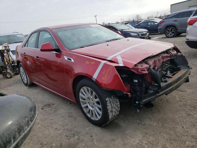 1G6DC5EY0B0157893 - 2011 CADILLAC CTS RED photo 4