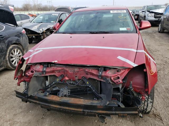 1G6DC5EY0B0157893 - 2011 CADILLAC CTS RED photo 5