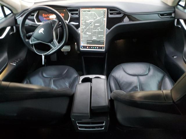 5YJSA1DP1DFP25603 - 2013 TESLA MODEL S SILVER photo 8