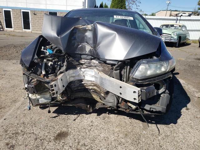 2HGFB2F9XDH568880 - 2013 HONDA CIVIC EXL Մոխրագույն լուսանկար 5