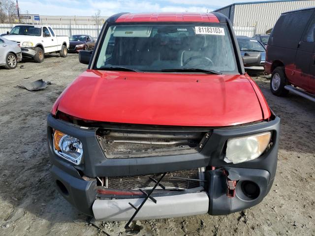 5J6YH18306L004082 - 2006 HONDA ELEMENT LX RED photo 5