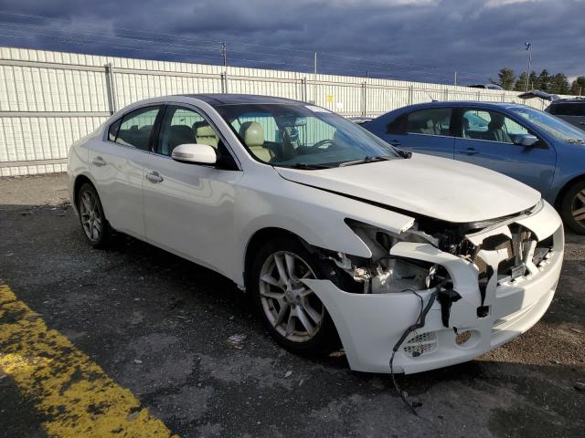 1N4AA5APXAC822546 - 2010 NISSAN MAXIMA S WHITE photo 4