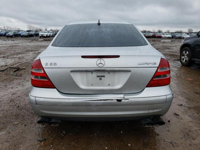 WDBUF76J66A878235 - 2006 MERCEDES-BENZ E 55 AMG SILVER photo 6