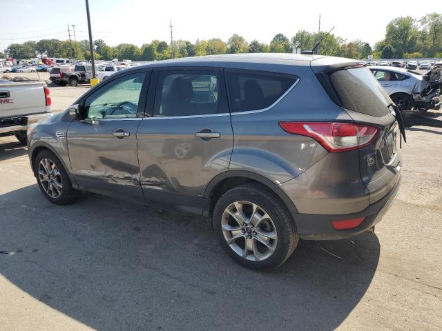 1FMCU0HX0DUA77884 - 2013 FORD ESCAPE SEL GRAY photo 2