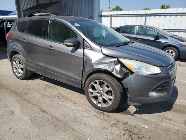 1FMCU0HX0DUA77884 - 2013 FORD ESCAPE SEL GRAY photo 4