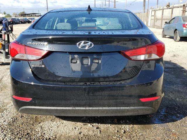 5NPDH4AEXEH534757 - 2014 HYUNDAI ELANTRA SE BLACK photo 6